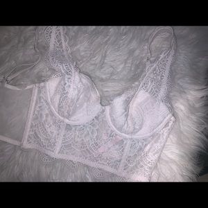 Victoria’s Secret white bralette